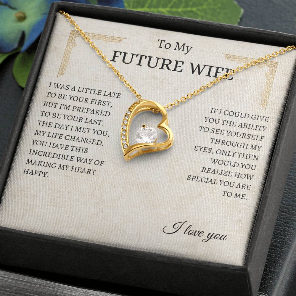 Forever Love Necklace – A Heartfelt Promise to My Future Wife