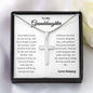 Granddaughter Cross Necklace