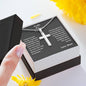 Cross Necklace – A Faithful Gift of Strength for Son or Bonus Son