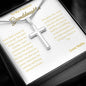 Cross Necklace for Granddaughter