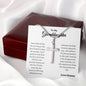 Granddaughter Cross Necklace