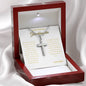 Cross Necklace for Granddaughter