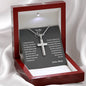 Cross Necklace – A Faithful Gift of Strength for Son or Bonus Son