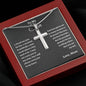 Cross Necklace – A Faithful Gift of Strength for Son or Bonus Son