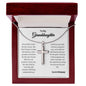 Granddaughter Cross Necklace