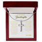 Cross Necklace for Granddaughter