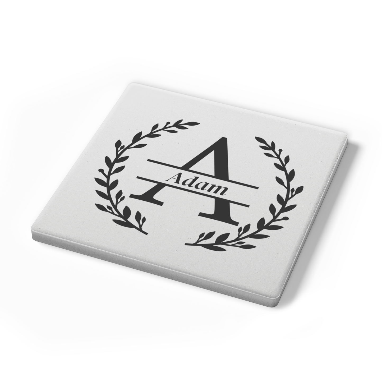Personalized Square Stone Coasters (Set of 4)