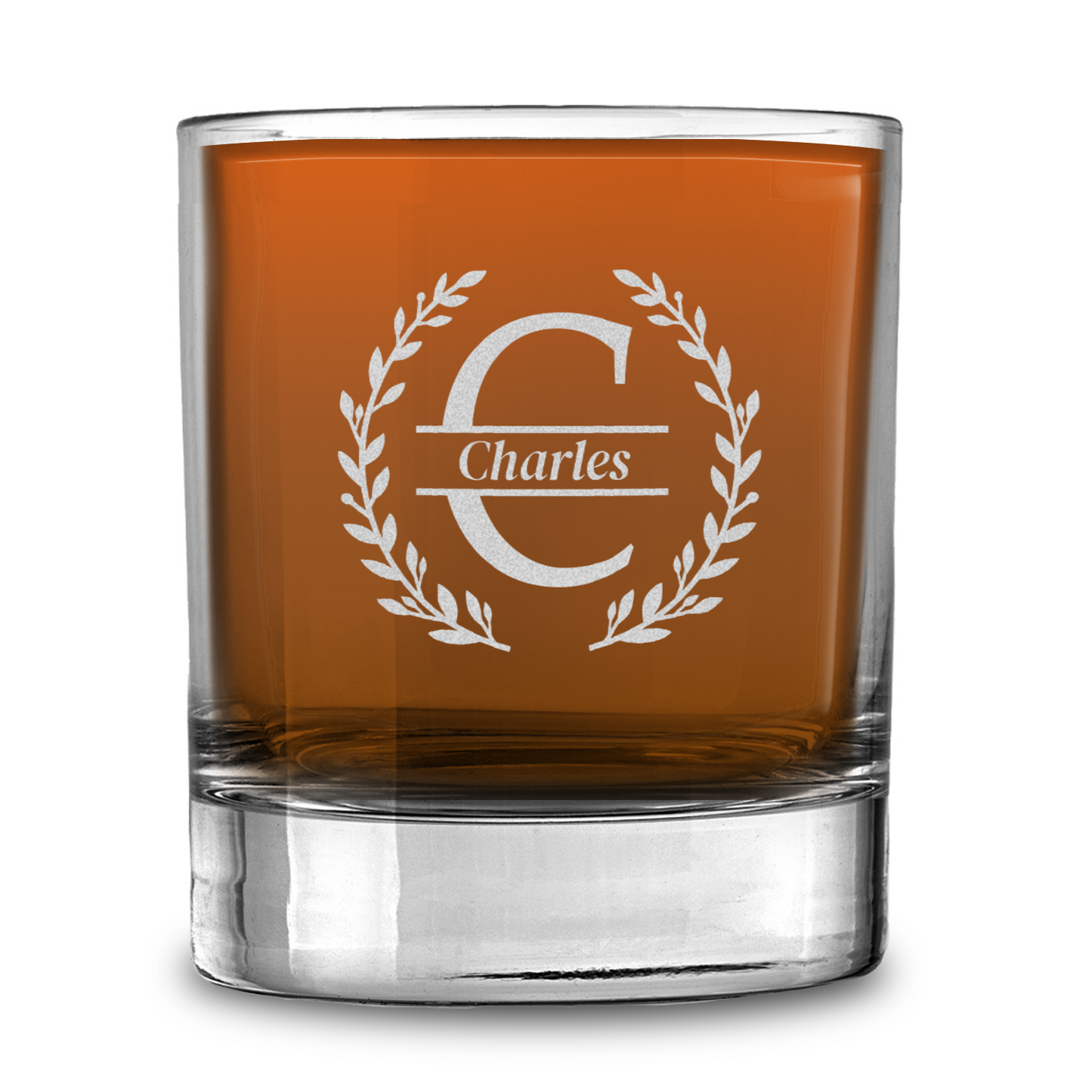 Personalized Executive Whiskey Glass – Laser Engraved Elegance