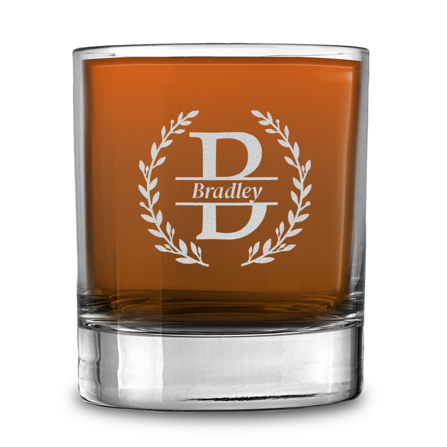 Personalized Executive Whiskey Glass – Laser Engraved Elegance