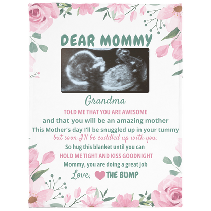 Dear Mommy Personalized Blanket