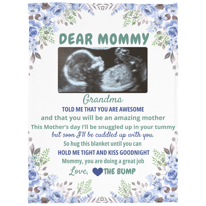 Dear Mommy Personalized Blanket