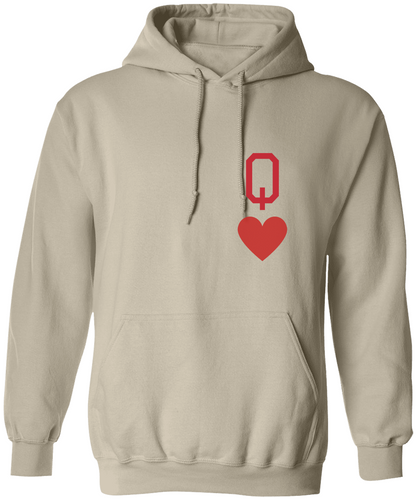 Queen of Hearts Hooded Sweatshirt