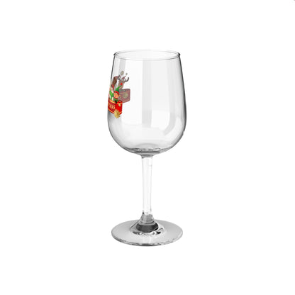 Merry Christmas Wine Glass, 12oz