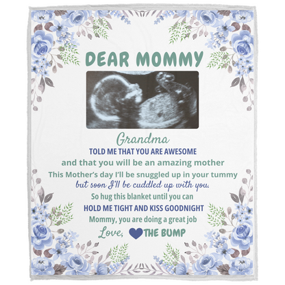 Dear Mommy Personalized Blanket
