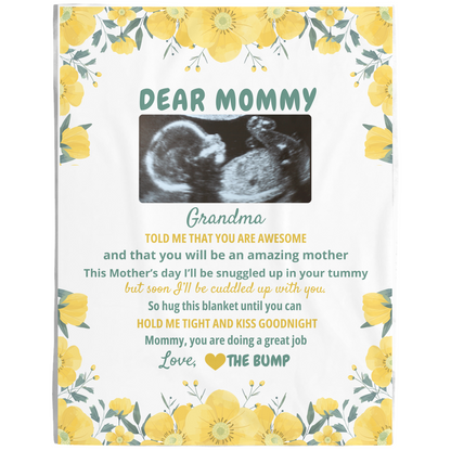 Dear Mommy Personalized Blanket