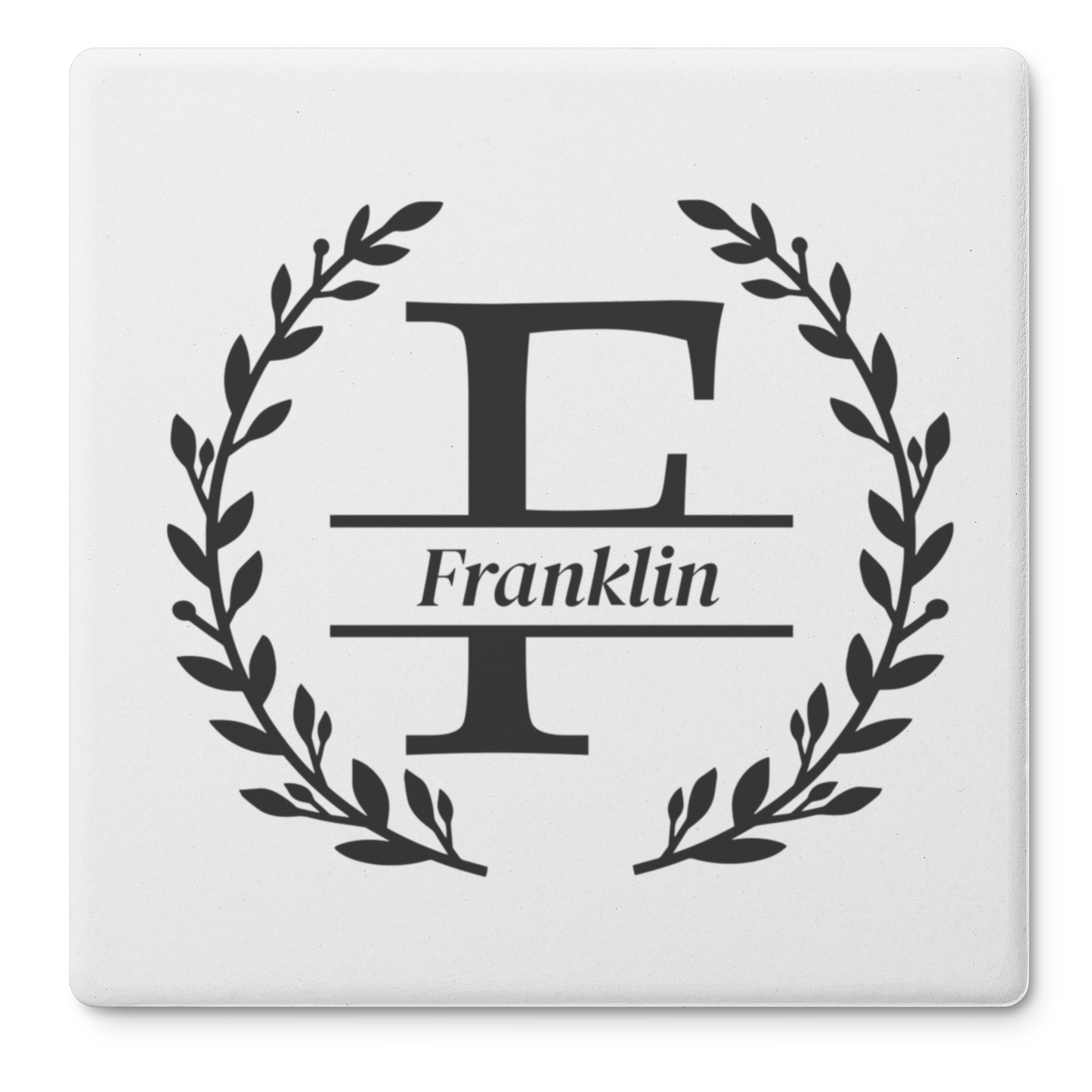 Personalized Square Stone Coasters (Set of 4)
