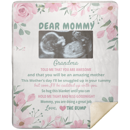 Dear Mommy Personalized Blanket