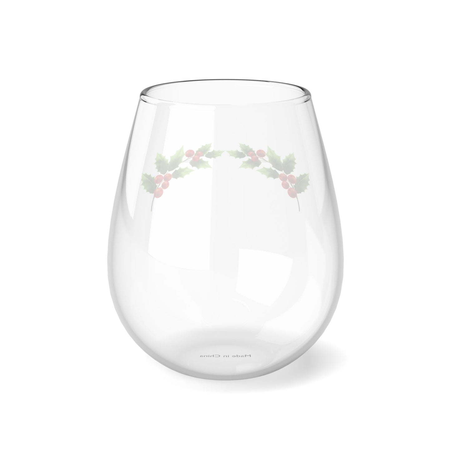 Egg Nogged Me Out Wine Glass, 11.75oz