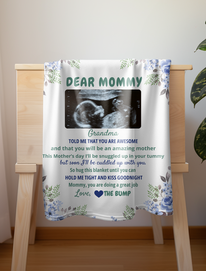 Dear Mommy Personalized Blanket