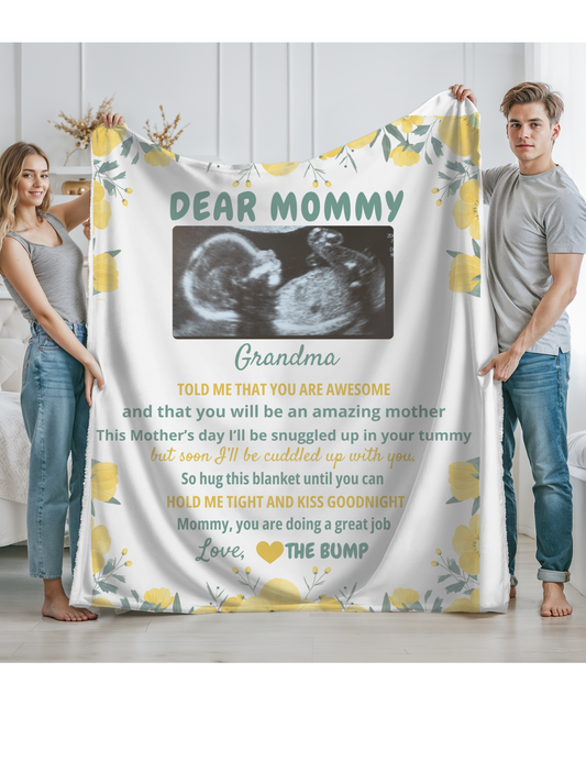 Dear Mommy Personalized Blanket