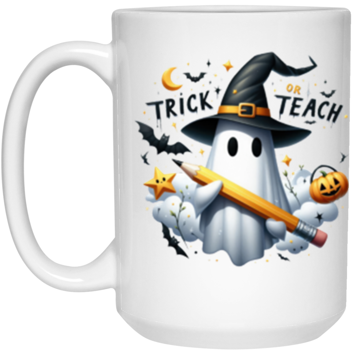 Halloween Ghost Mugs- Two Sided