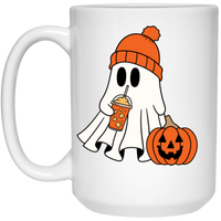 Ghost 15oz White Mug