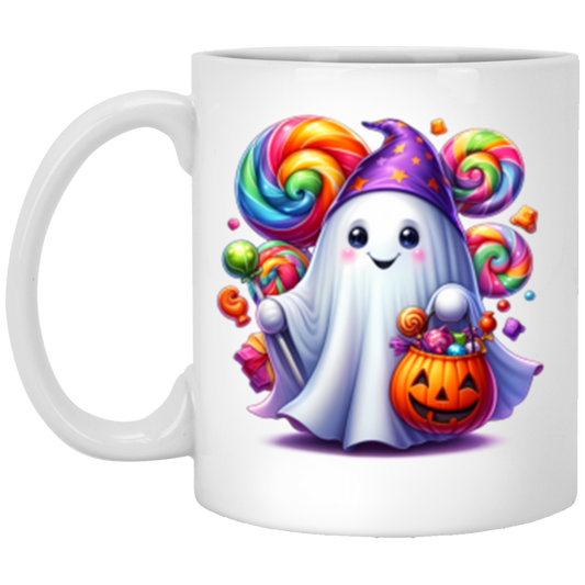 Halloween Ghost Mugs- Two Sided