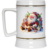 Toast To Santa Beer Stein 22oz.