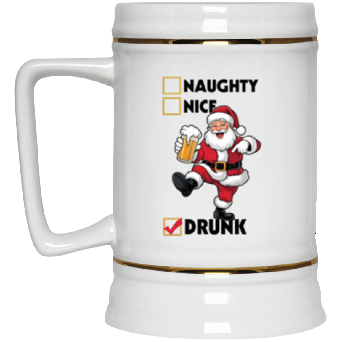 Santa Beer Steins