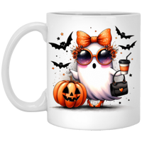 Sassy Ghost 11oz White Mug