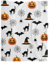 Halloween Fleece Blanket - 60x80