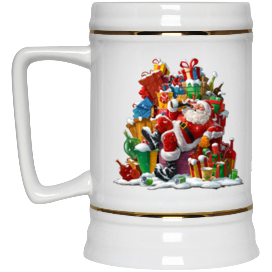 Santa Beer Steins