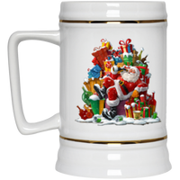 Drinking Santa Beer Stein 22oz.