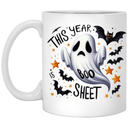 Halloween Ghost Mugs- Two Sided