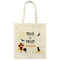 Little Witch Halloween Tote