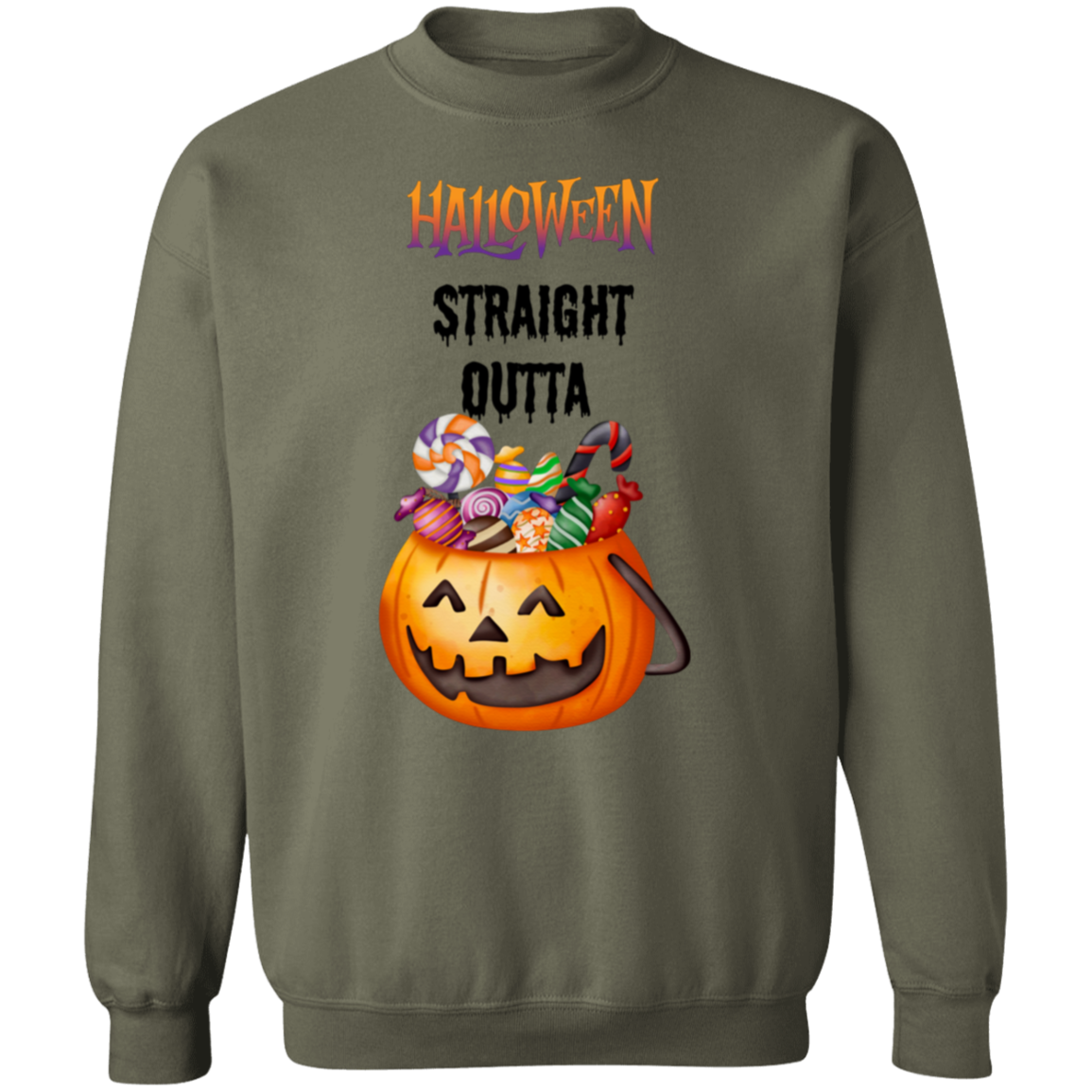 Grumpy Uncle & Aunty Halloween Pullover Sweatshirt