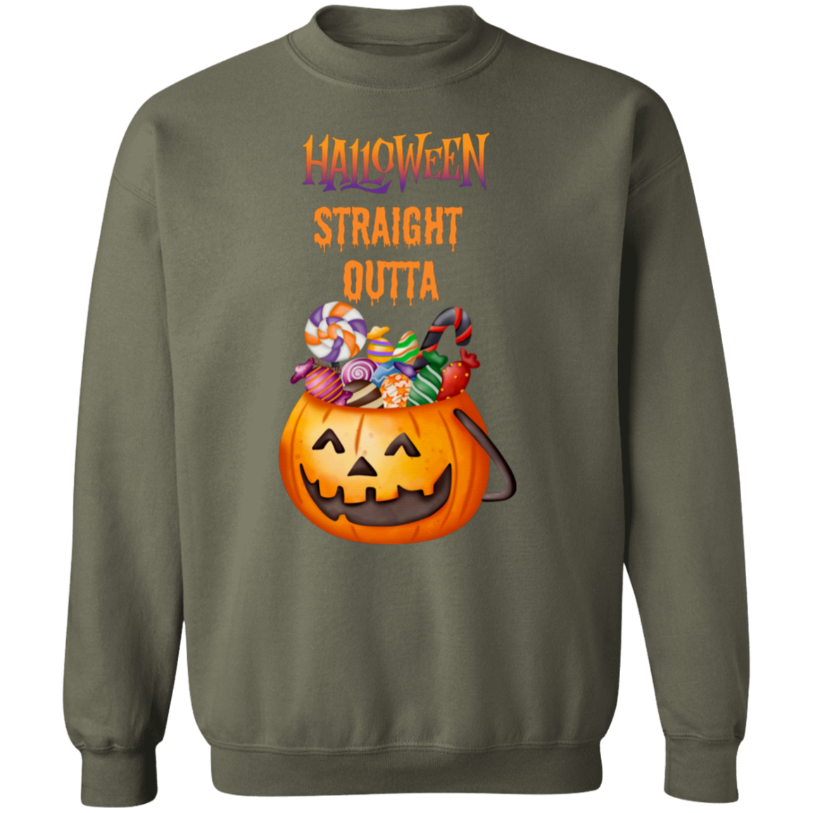 Grumpy Uncle & Aunty Halloween Pullover Sweatshirt