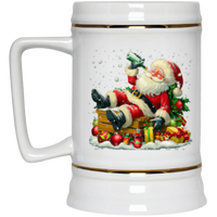 Lil Bubbly Santa Beer Stein 22oz.