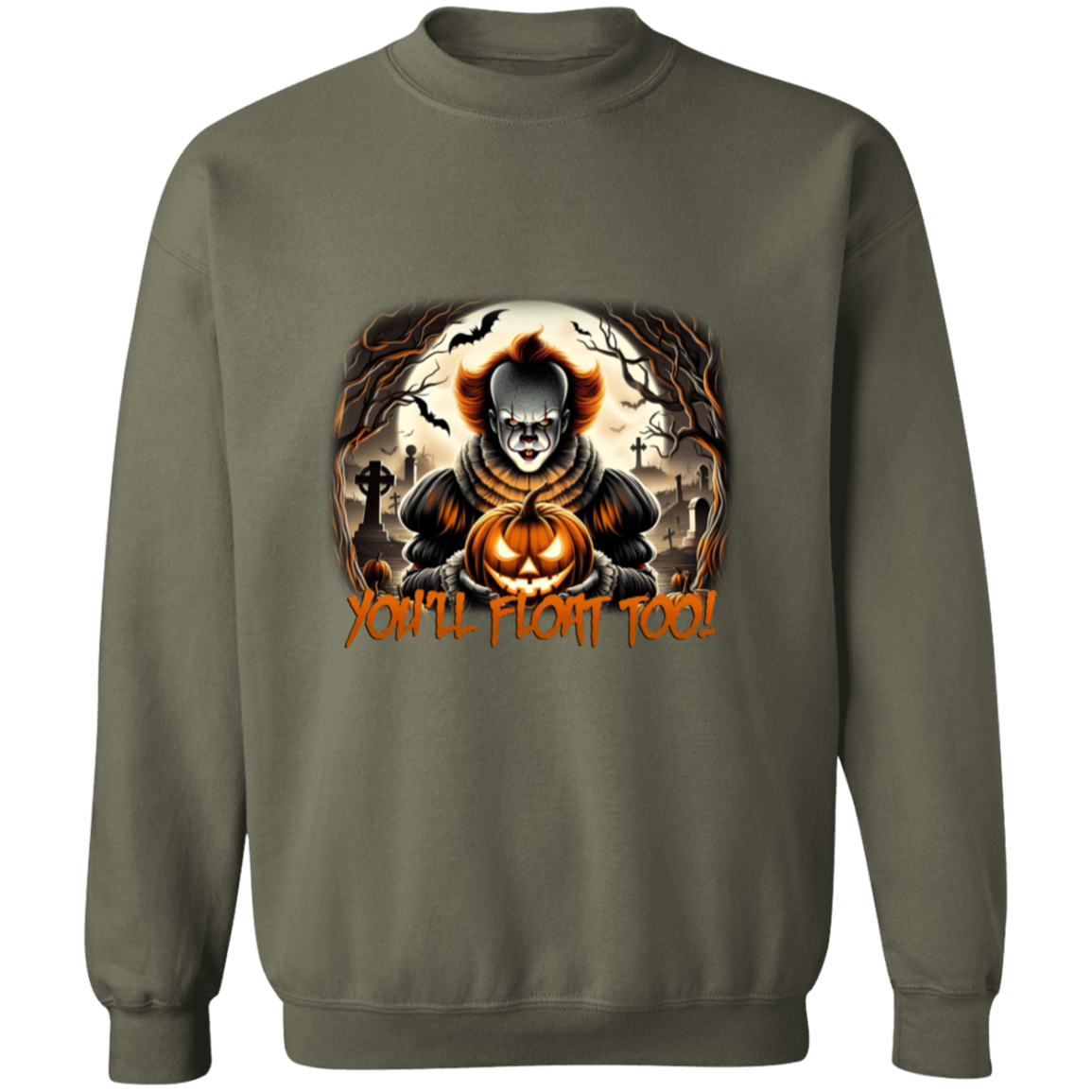 Villains of Halloween Sweatshirts