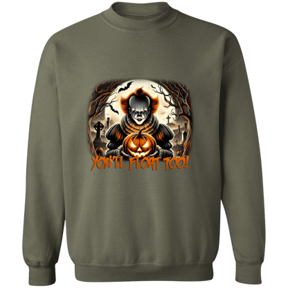 Villains of Halloween Sweatshirts