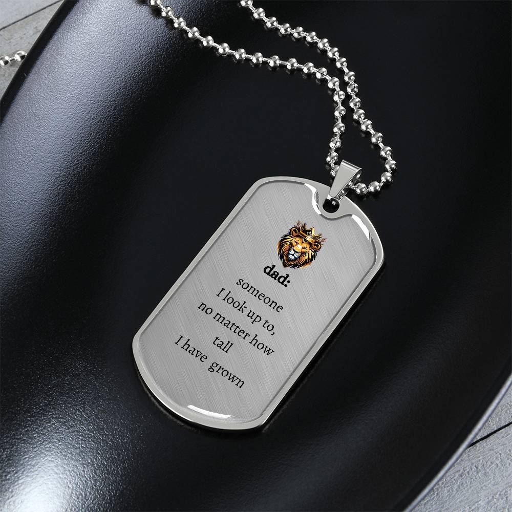 Dad Dog Tag