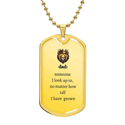 Dad Dog Tag