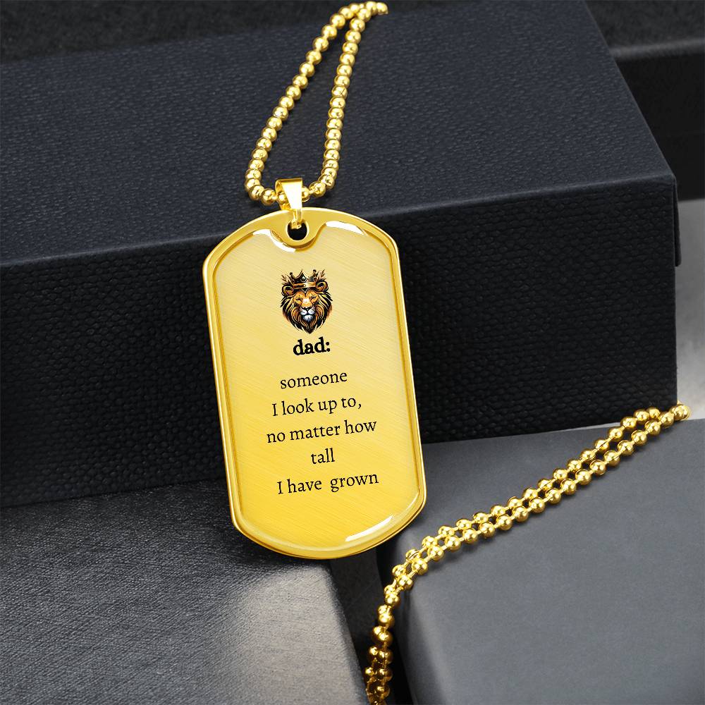 Dad Dog Tag