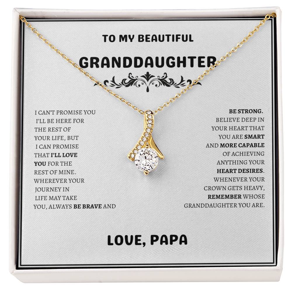 Granddaughter Pendant Necklace