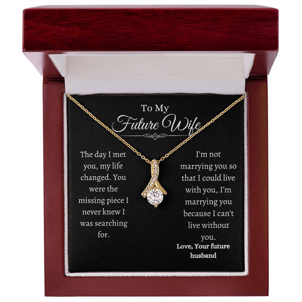 To My Future Wife Alluring Necklace