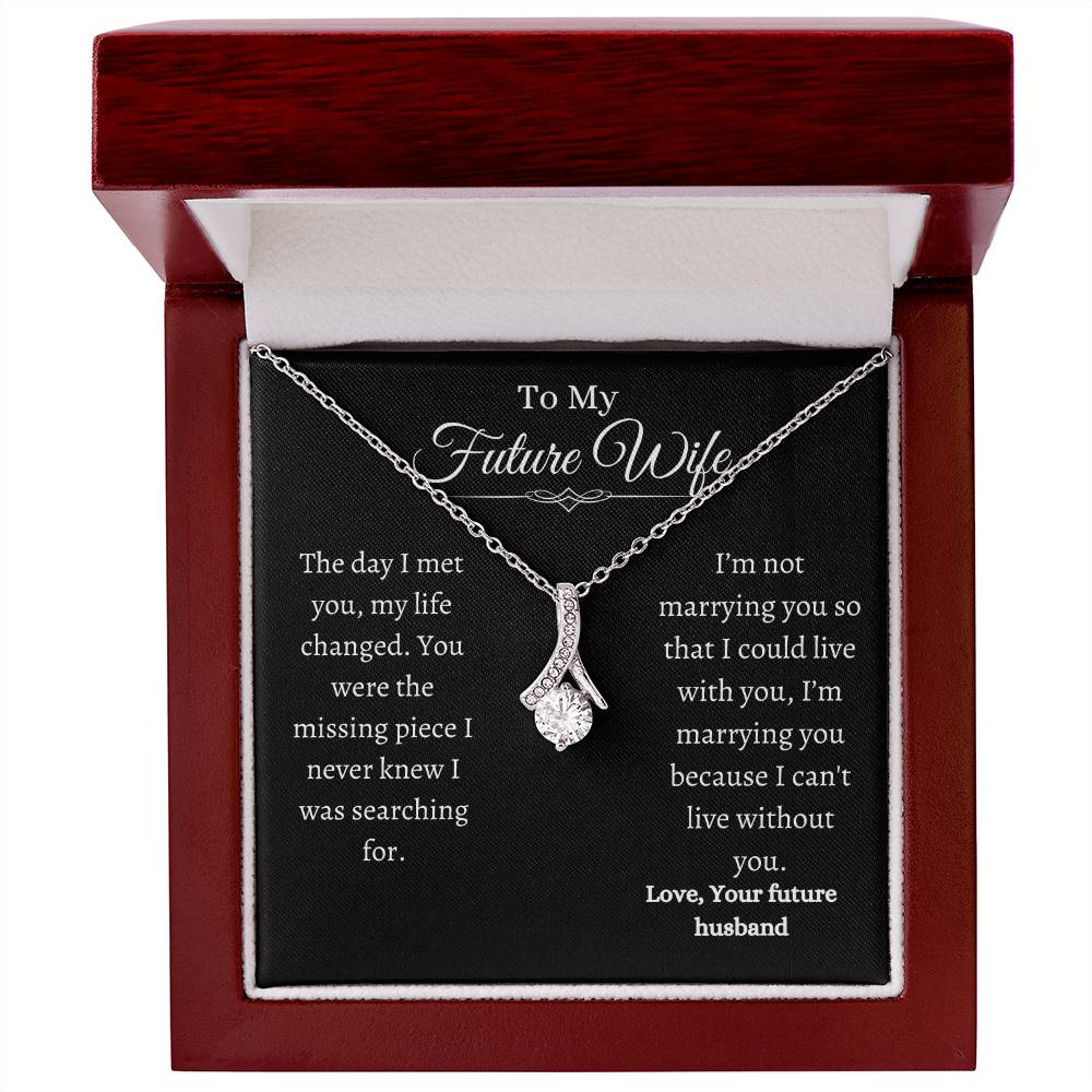 To My Future Wife Alluring Necklace