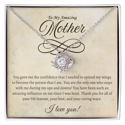 Love Knot Necklace – A Forever Gift for Mom