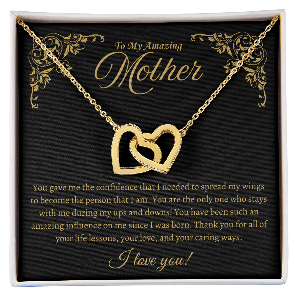 Interlocking Hearts Necklace – A Timeless Gift for Mom