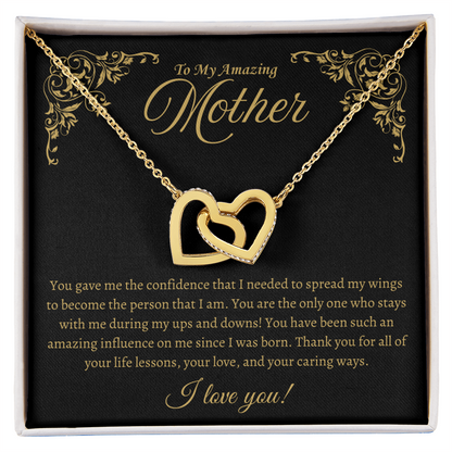 Interlocking Hearts Necklace – A Timeless Gift for Mom