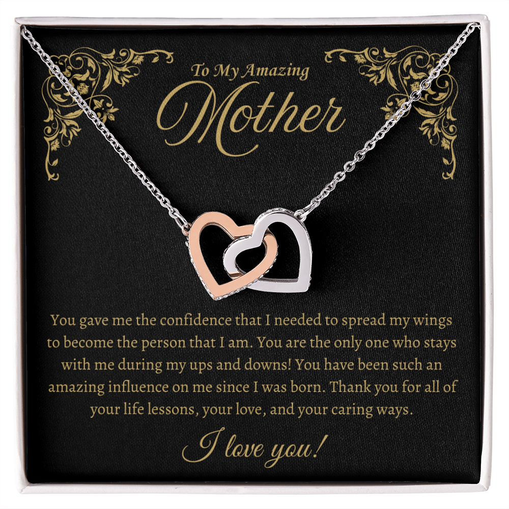 Interlocking Hearts Necklace – A Timeless Gift for Mom